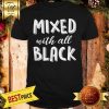 Official Mixed With All Black Shirt