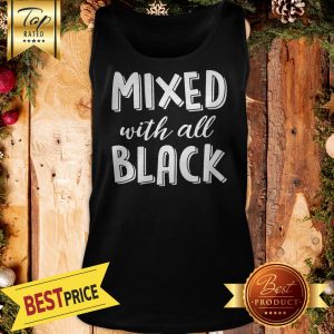 Official Mixed With All Black Tank Top