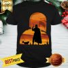 The Mandalorian Gunfighter Has Landed Star Wars Sunset Shirt