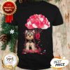 Yorkshire Terrier Dog Love Balloons Heart Shirt