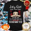 Betty Boop July Girl With Three Sides The Quiet Side The Fun Shirt