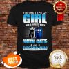 I’m The Type Of Girl Who Is Perfectly Happy With Cats Doctor Who ShirtI’m The Type Of Girl Who Is Perfectly Happy With Cats Doctor Who Shirt