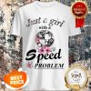 Nice Just A Girl With A BMW Speed Problem Shirt