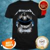 Nice Skeleton Metallica Mashup Estonia Flag Shirt