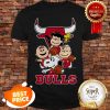 Official Peanut Characters Mashup Chicago Bulls Shirt