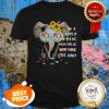 Nice Elephant Autism Sunflower In A World Shere You Can Be Anything Shirt