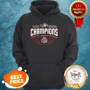 2019 Football Champions Ohio State Buckeyes Logo Hoodie