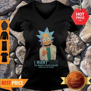 Rick Sanchez I Want You To Wash Your Hands And Stay At Home V-Neck