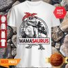 Awesome Mamasaurus T Rex Dinosaur Funny Mama Saurus Family Matching Shirt