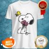 Awesome Peanuts Snoopy Mother’s Love Flowers Long Sleeve Shirt