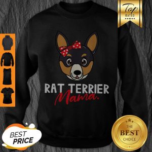Awesome Rat Terrier Mom Mama Dog Lover Women Gift Sweatshirt