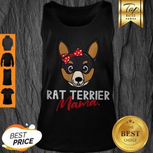 Awesome Rat Terrier Mom Mama Dog Lover Women Gift Tank Top