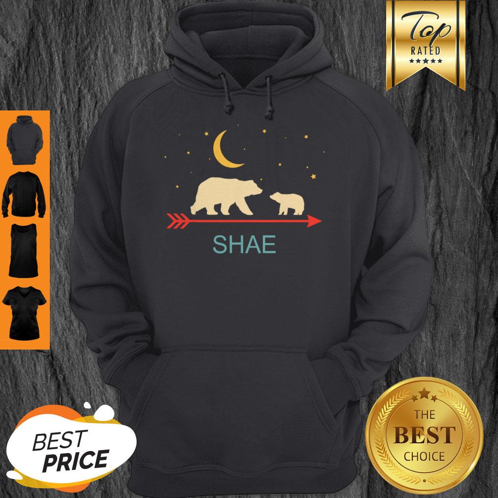 Awesome Shae Name Gift Personalized Mama Bear With 1 Cub Hoodie Awesome Shae Name Gift Personalized Mama Bear With 1 Cub Hoodie