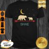 Awesome Shae Name Gift Personalized Mama Bear With 1 Cub Shirt