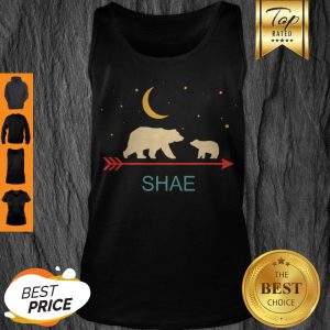 Awesome Shae Name Gift Personalized Mama Bear With 1 Cub Tank Top