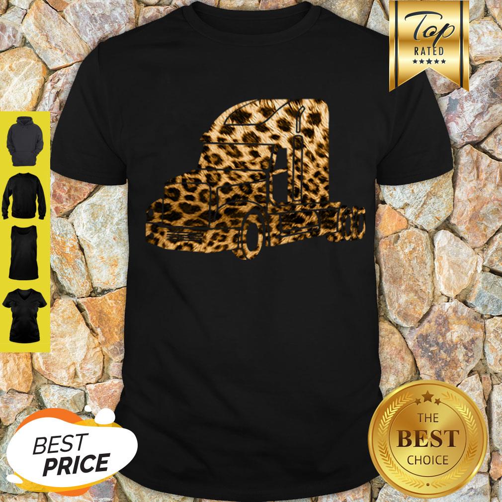 Awesome Truck Mashup Leopard Shirt