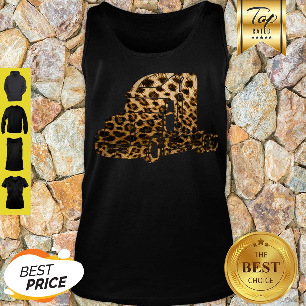 Awesome Truck Mashup Leopard Tank Top Awesome Truck Mashup Leopard Tank Top
