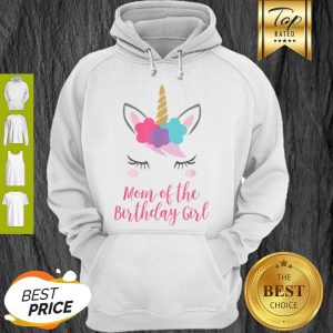 Awesome Unicorn Mom, Cute Mom Of The Birthday Girl Hoodie