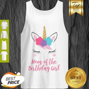 Awesome Unicorn Mom, Cute Mom Of The Birthday Girl Tank Top