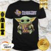 Baby Yoda Hug Prairie View A&M University Logo Star Wars Shirt