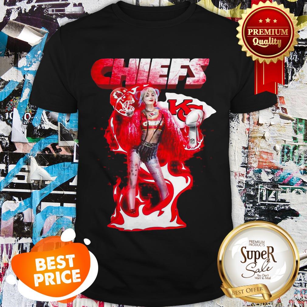 Birds of Prey Harley Quinn Kansas City Chiefs Champions Super Bowl LIV Shirt