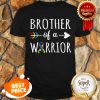 Brother Of A Warrior Autism Awareness Family Costumes Shirt