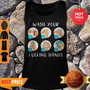 COVID-19 Wash Your Fucking Hands Against Coronavirus Tank Top