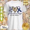 Glitter Peace Love Hope Child Abuse Awareness Shirt