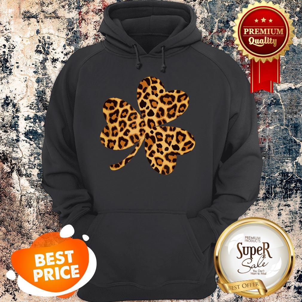 Leopard Shamrock Clover St Patricks Day Gifts Men Women Hoodie Leopard Shamrock Clover St Patricks Day Gifts Men Women Hoodie