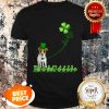 Lucky Saint Jack Russell Terrier Dog Shamrock St Patrick Day Shirt