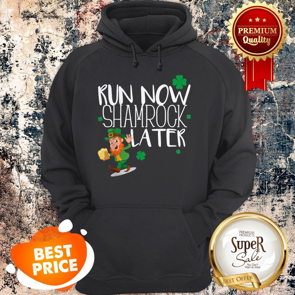 Marathon Running St Patricks Day Funny Race 5k Runner Gift Hoodie Marathon Running St Patricks Day Funny Race 5k Runner Gift Hoodie