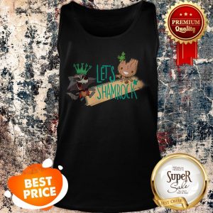 Marvel Rocket And Groot Let’s Shamrock St. Patrick’s Day Tank Top