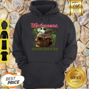 Nice Coronavirus Baby Yoda Walgreens Survived Covid-19 2020 Hoodie