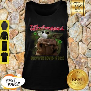 Nice Coronavirus Baby Yoda Walgreens Survived Covid-19 2020 Tank Top