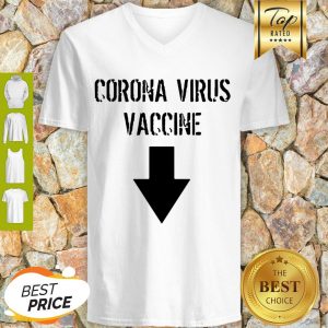 Nice Covid-19 Corona Virus Vaccine V-neck