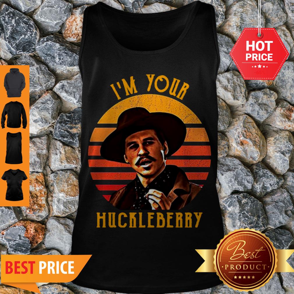 Nice Doc Holliday I’m Your Huckleberry Sunset Tank Top Nice Doc Holliday I’m Your Huckleberry Sunset Tank Top