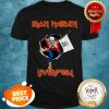 Nice Iron Maiden Hold Liverpool Flag Shirt