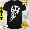 Nice Marshmallow Dancing DJ Music Shirt