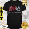 Nice Peace Love Venipuncture Medical Shirt