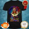 Nice Peace Sign Old Hippie Colorful Shirt