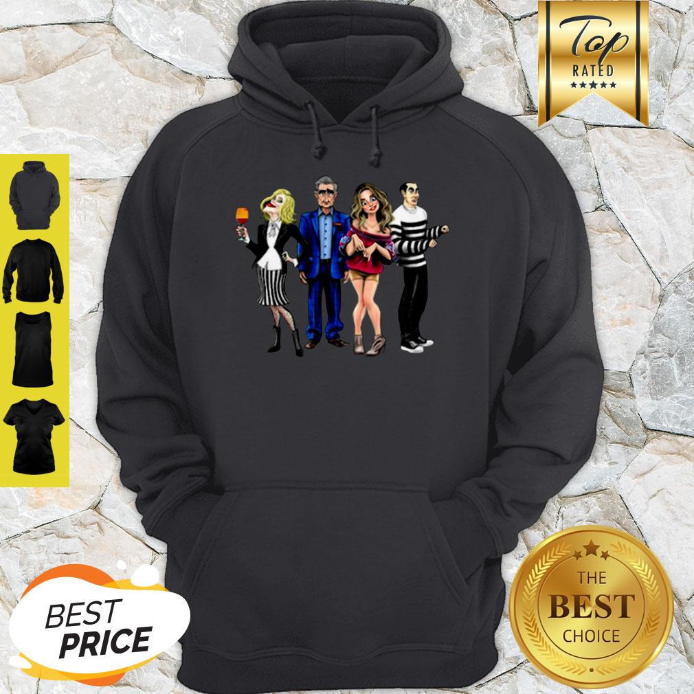 Nice Schitt’s Creek Cartoons Characters Hoodie Nice Schitt’s Creek Cartoons Characters Hoodie