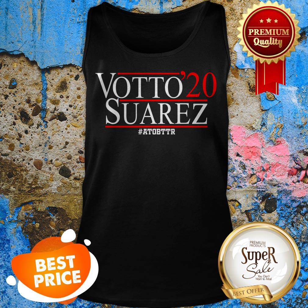 Nice Votto 20 Suarez #ATOBTTR Cincinnati Reds Tank Top Nice Votto 20 Suarez #ATOBTTR Cincinnati Reds Tank Top