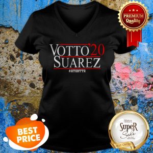 Nice Votto 20 Suarez #ATOBTTR Cincinnati Reds V-neck