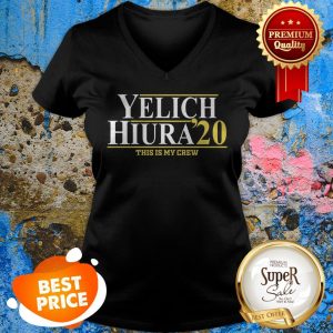 Nice Yelick Hiura 2020 This Is My Crew Milwaukee Brewers V-neck