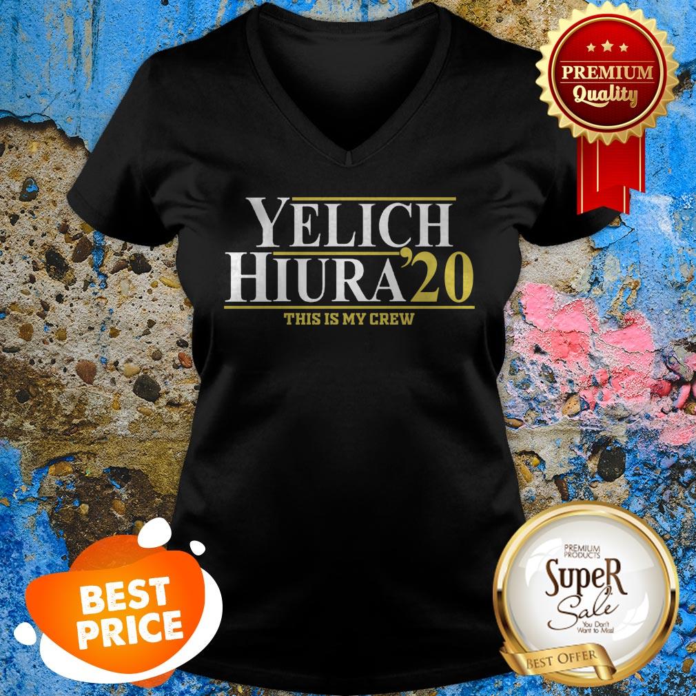 Nice Yelick Hiura 2020 This Is My Crew Milwaukee Brewers V-neck Nice Yelick Hiura 2020 This Is My Crew Milwaukee Brewers V-neck