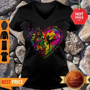 Official Butterfly Dance With Your Heart Your Feet Will Follow V-neck