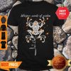 Official Let It Be Whisper Words Of Wisdom Frog Shirt