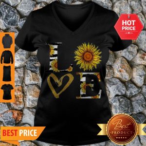Official Love Sunflowers V-neck