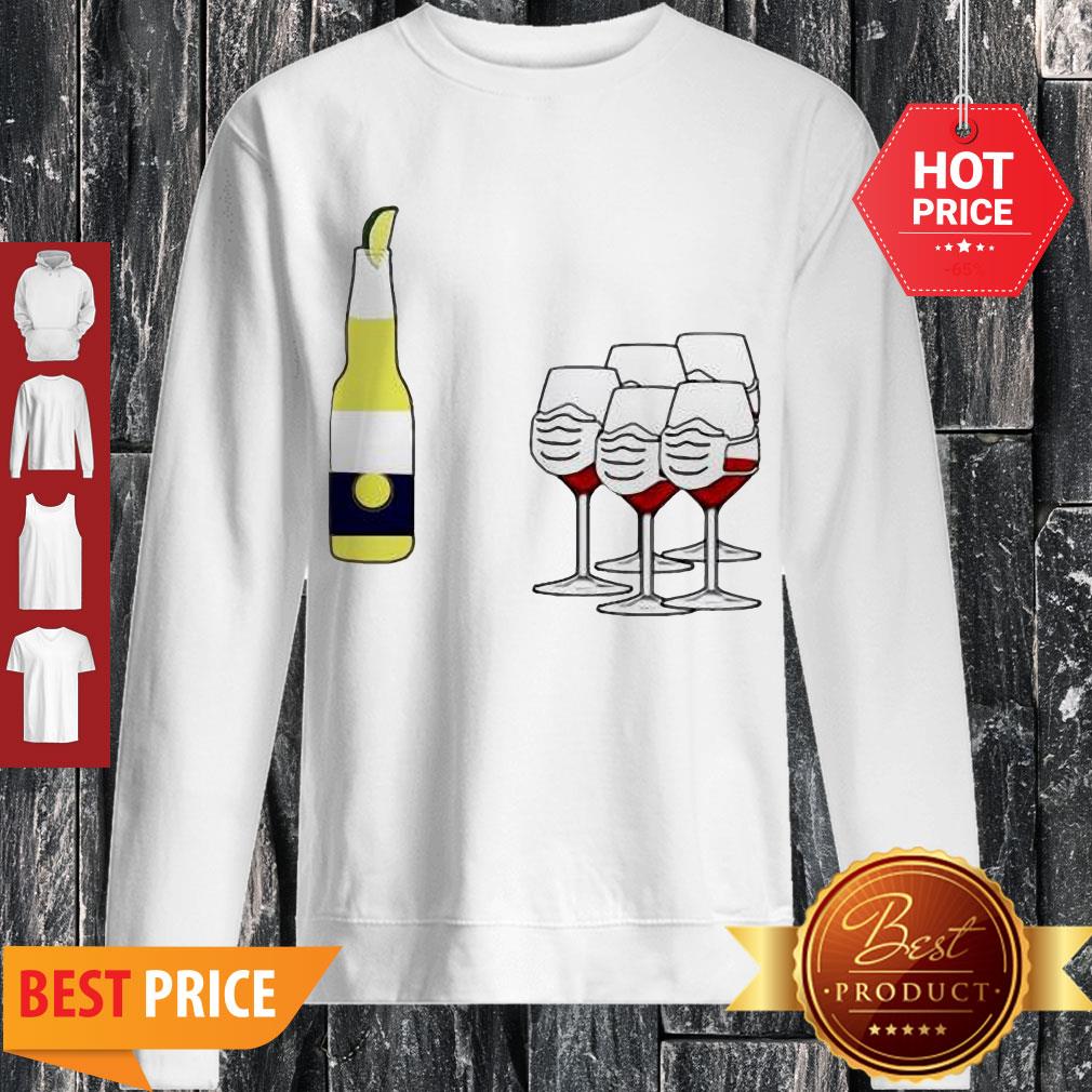 Official Wine And Corona Sweatshirt Official Wine And Corona Sweatshirt