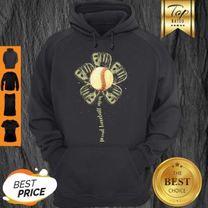 Original Proud Baseball Mom Flower Mothers Day Softball Tee Ball Gift Hoodie